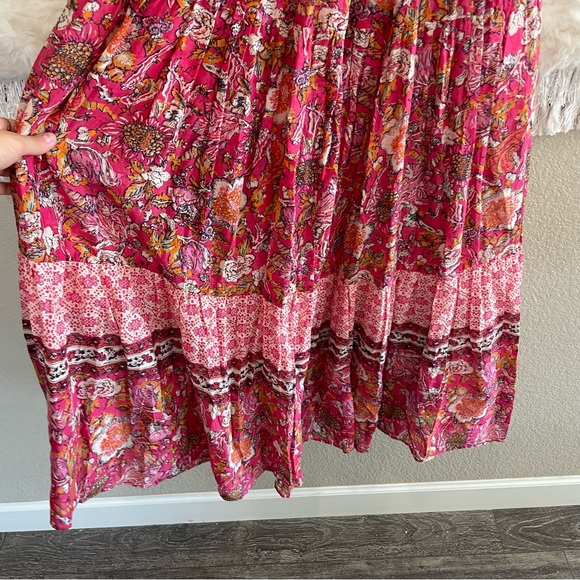 Free People Real Love Maxi Dress - Meadow Combo - Picture 8 of 11